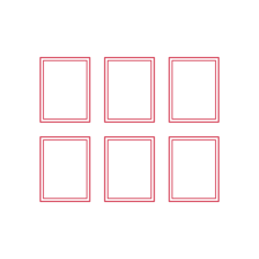 Objects Picture Frames Ikea Fiskbo Pictures Set Digital Sketch Svg Design, Free Vectors File
